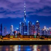 Dubai by night bus tour panoramique