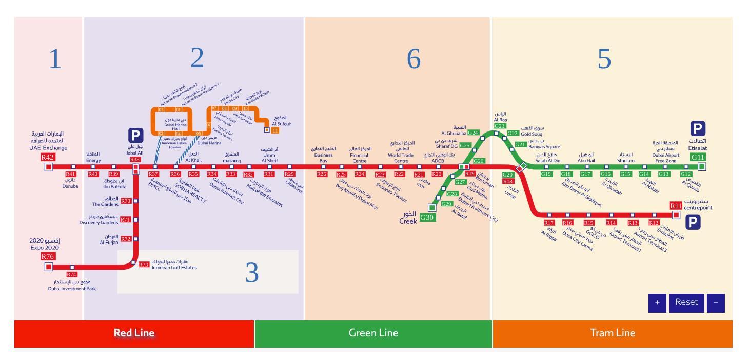 Métro De Dubaï : Mode D'emploi, Plan, Zones Et Tarifs